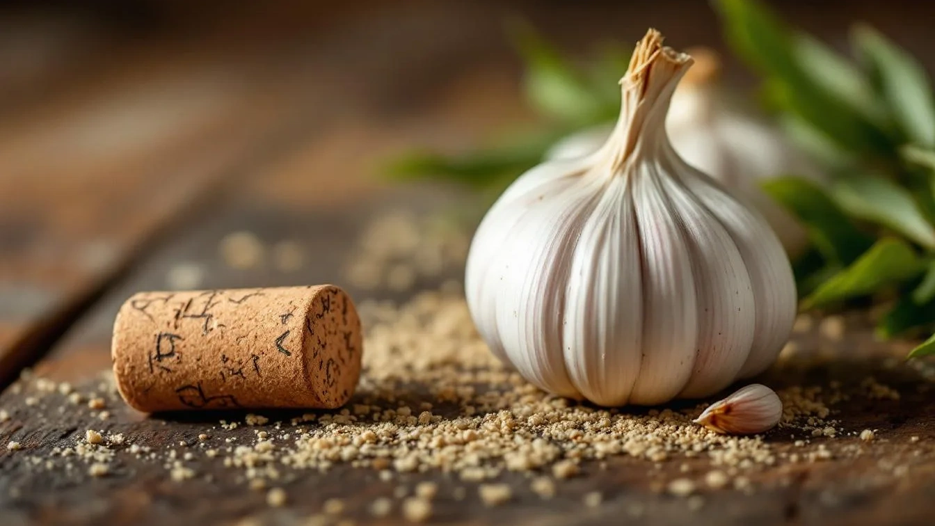Addio mosche in cucina: il trucco del tappo di sughero nell’aglio che funziona davvero