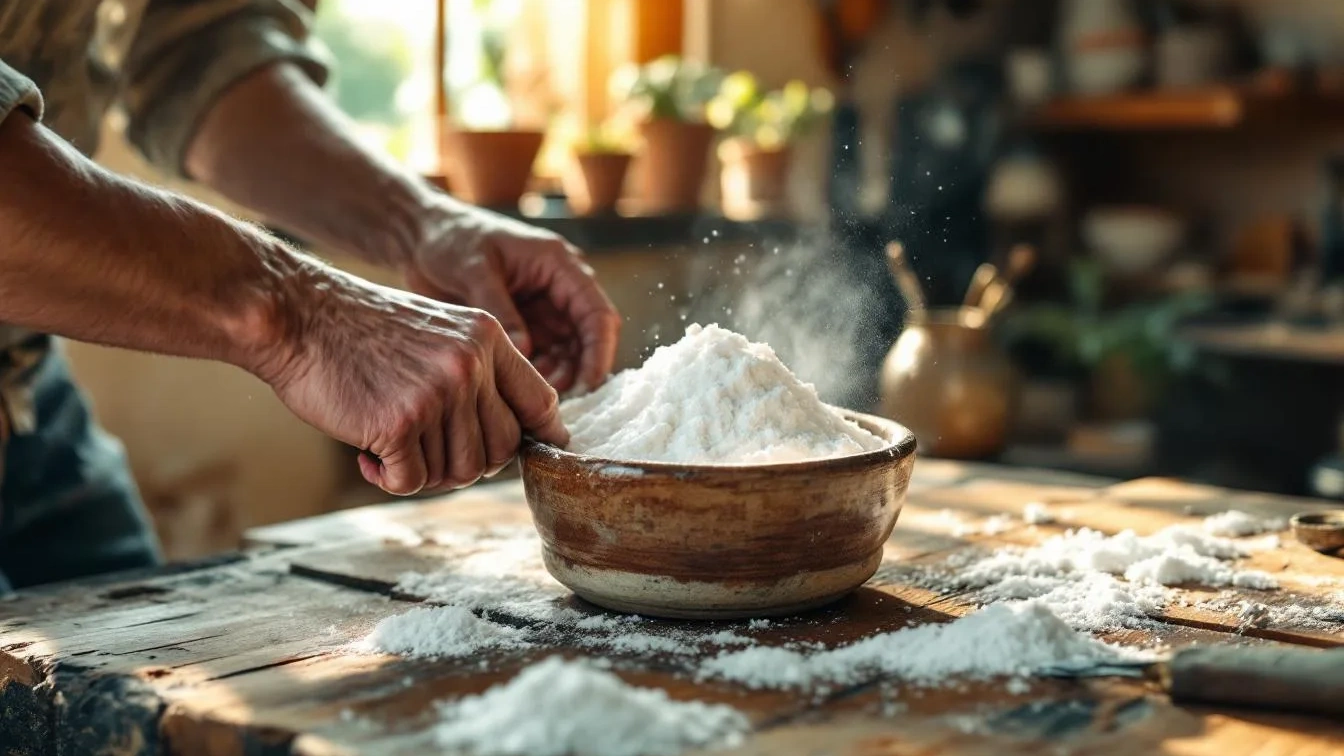 Il segreto del bricolage: ecco perché dovresti sempre mescolare colla e bicarbonato