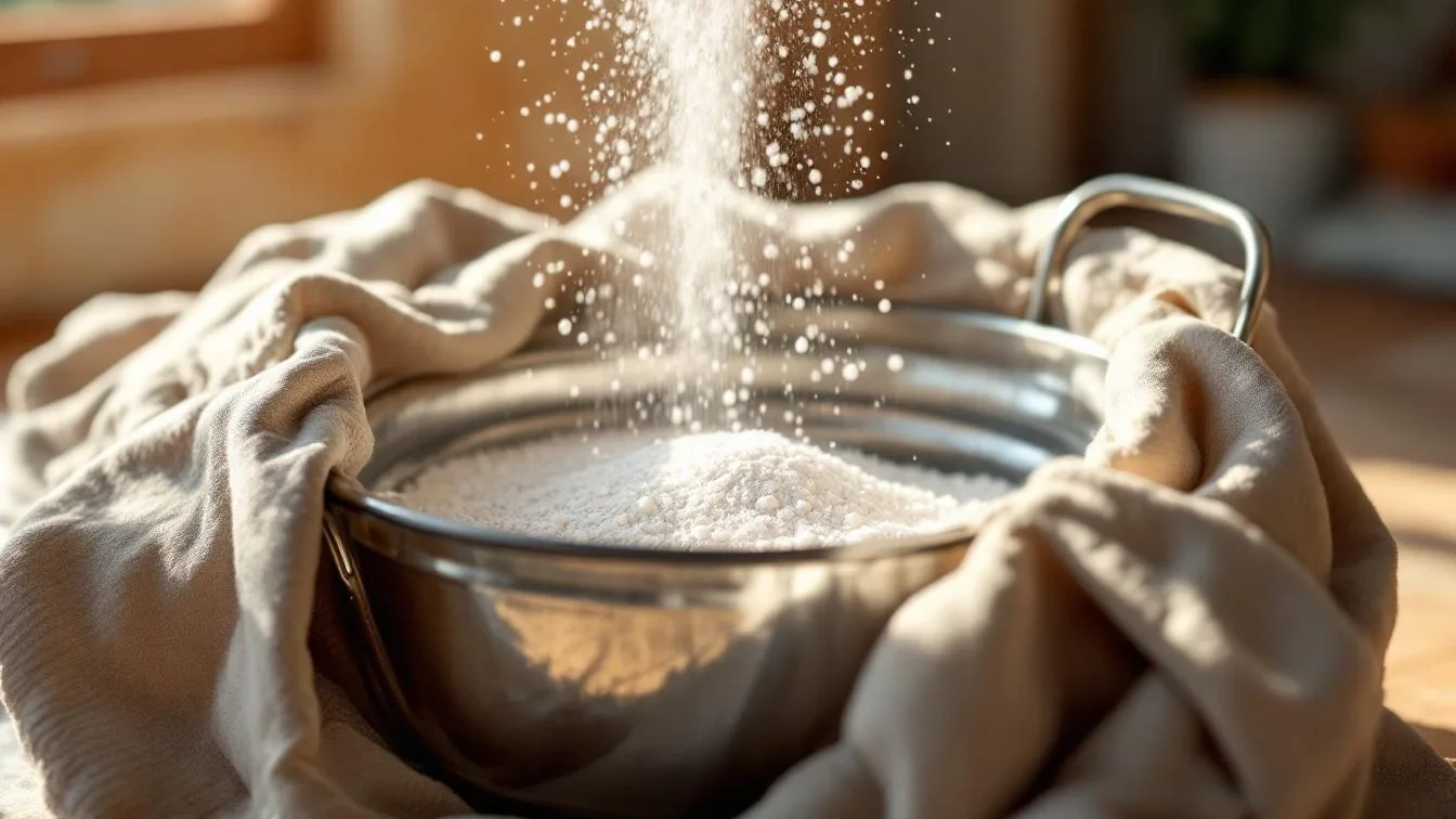 Ho versato 50g di questa polvere nel cestello: Addio odore di muffa in un solo ciclo