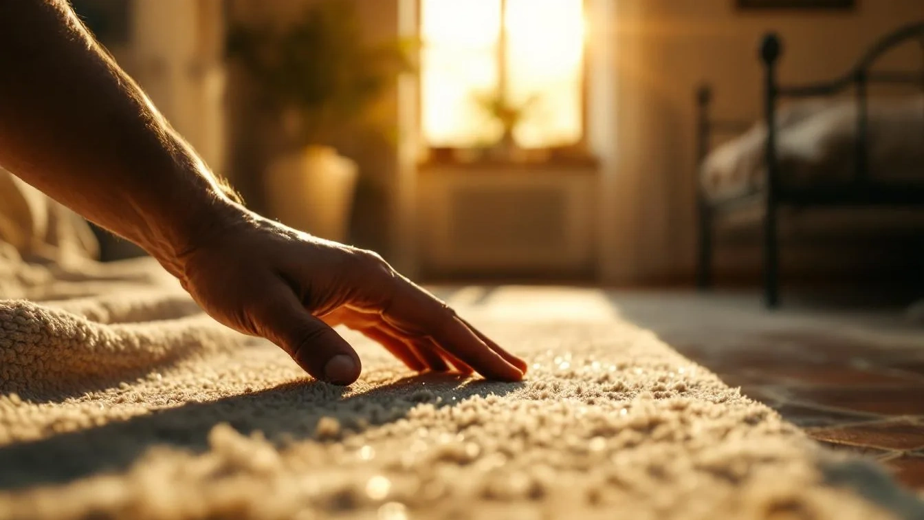 Un esperto di pulizie rivela il trucco per eliminare le macchie dai tappeti